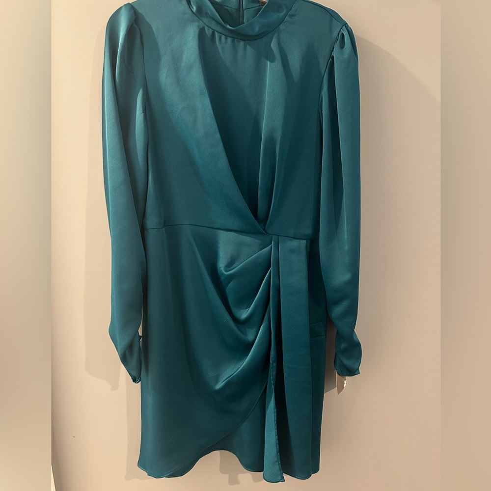 Never worn turquoise Taylor dress